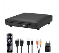 Lettore DVD compatto, lettore multimediale personale EVD, spina europea.