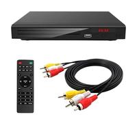 Lettore DVD Domestico Multi-regione Full HD 1080P Multimediale For TV Digitale Supporto CD MP3 MP4 RW VCD Home Theatre Compatto Piccolo