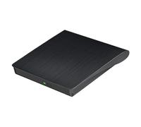 Lettore DVD esterno USB 3.0 masterizzatore CD portatile compatibile con laptop desktop(Black)