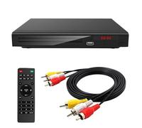 Lettore DVD For TV Lettore Di Dischi DVD CD Gratuito For Tutte Le Regioni Uscita AV Ingresso USB PAL NTSC Integrato Telecomando