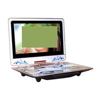 Lettore DVD, Giochi portatili da 13 pollici 3D HD Grande schermo DVD EVD Player Mobile Theater Macchina Video Canto con scheda TV Altoparlante MP3 Gioco Musica