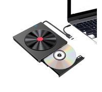 Lettore DVD, Lettore CD B52 Tipo C USB 3.0 Lettura senza perdita RW DVD Supporta masterizzatore portatile for schede SD/TF