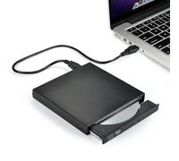 Lettore DVD, Lettore CD DVD esterno portatile USB 2.0 ultraveloce, lettore di dischi MP5
