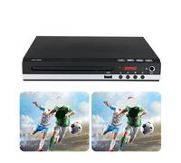 Lettore DVD, Lettore compatto portatile multi-regione mini lettore for studio musicale dispositivo video domestico per Smart TV e camper