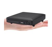 Lettore DVD, Mini lettore DVD HD e cavo RCA 1080p Lettore CD domestico USB 2.0 integrato