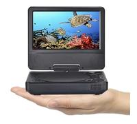 Lettore DVD, Mini lettore DVD portatile da 9,5 pollici con schermo 7 Lettore CD HD Learning