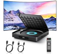 Lettore DVD per TV con HDMI 1080P Full HD Region Free telecomando e cavo Type C