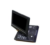 Lettore DVD portatile, 9.8 Lettore DVD portatile Lettore video HD Ingresso AV Uscita Mini dispositivo di riproduzione TV for auto(UK Plug)