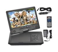 Lettore DVD Portatile Da 12,5 Pollici, Video Ad Alta Definizione, Wireless Compatibile Con Bluetooth, CD For Auto In Formato Completo Qualità Dell'immagine Chiara Audio Stabile