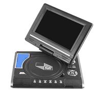 Lettore DVD Portatile For Auto Da Casa Da 7,8/9,8 Pollici VCD CD Gioco Lettore TV Adattatore Radio USB Supporto For La Ricezione Della Radio FM(7.8 inch)
