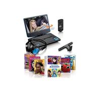 Lettore DVD portatile Lenco DVP-910BU 9 pollici TFT Nero Blu