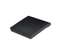 Lettore DVD portatile, Lettore DVD esterno USB 3.0 portatile CD compatibile Laptop Desktop alta risoluzione(Black)