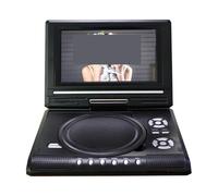 Lettore DVD portatile, Lettore DVD portatile Cavo AV TV Proiettore Funzionalità Supporto USB Flash Drive Scheda SD AV-in/Out alta risoluzione
