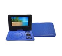 Lettore DVD portatile, Lettore DVD portatile da 7,8 pollici con schermo HD di grandi dimensioni, supporto for giochi e radio FM alta risoluzione(Dark Blue)