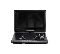 Lettore DVD portatile, Lettore DVD portatile da 9,8 pollici for auto, lettore CD, VCD, TV, giochi, adattatore radio USB, supporto for ricezione FM alta risoluzione