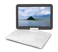 Lettore DVD portatile, Schermo ruotabile HD Lettore CD DVD da 14,1 pollici Gioco super sottile Batteria incorporata Macchina video portatile alta risoluzione