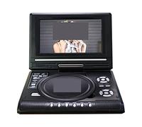 Lettore DVD portatile Telecomando Game Pad Supporto USB/SD Card Formati di dischi multipli for dormitorio domestico per auto e bambini