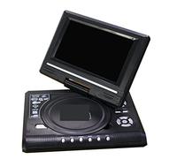Lettore DVD portatile, TV da 7,8 pollici Home Car Lettore DVD Portatile HD VCD CD MP3 Lettore DVD HD USB RCA Cavo portatile Gioco 16: 9 Ruota LCD