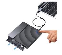 Lettore DVD, Unità DVD esterna USB 3.0 ad alta velocità CD DVD Lettore portatile Driver Touch Control CD-RW