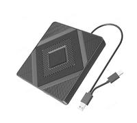 Lettore DVD, USB 3.0 Tipo C Armor Pattern Unità ottica esterna CD Masterizzatore DVD RW Registratore Lettore portatile