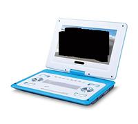 Lettore DVD video HD a grande schermo da 14 pollici Scheda di supporto Dvd portatile Gioco disco U Sposta Supporto altoparlante MP3 Console gioco TV digitale per auto e bambini(Blauw)