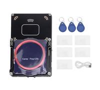 Lettore e registratore di carte per RFID e NFC, decrittatore e decoder di carte con supporto per tutte le bande di ID IC, interfaccia USB Type-C per sistemi di controllo accessi e (5 carte T5577, 3