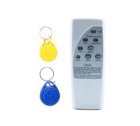 Lettore e Scrittore Portatile di Chip RFID Intelligenti + 2 Portachiavi da 5200 125 KHz, Duplicatore e Programmatore di Tag ID per EM4305 T5577