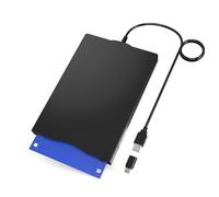 Lettore floppy disk USB e unità nastro, facile conversione con floppy disk a convertitore USB, include lettore di unità Zip, compatibile con Mac e PC, sistemi Linux, plug and play senza driver esterni