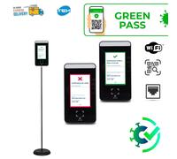 Lettore Green Pass 4" Automatico Con Relè Tornello Controllo Ingressi Accesso_