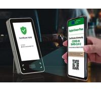 Lettore Green Pass con display LCD 5" WiFi