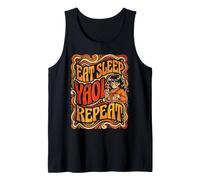 Lettore Manga Eat Sleep Yaoi Repeat Retro BL Canotta