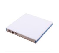 Lettore masterizzatore Blu-ray USB 3.0 CD DVD unità Blu-ray esterna Veloce e conveniente(White)