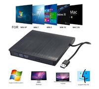 LETTORE MASTERIZZATORE DVD-RW ESTERNO PER DESKTOP LAPTOP USB 3.0 PORTATILE Q-T96