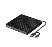 LETTORE MASTERIZZATORE ESTERNO USB 3.0 E TYPE C PER CD/DVD RW PER PC