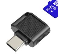 Lettore Micro SD USB C Adattatore Card Reader di Compact Flash per iPhone 17 16 Pro Max Compatibile con Samsung Galaxy S26 S25 a PC Macbook Accessori Memoire per iPad per Apple TF Photo