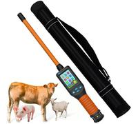 Lettore Microchip per Animali, Scanner Tag Auricolari con Bluetooth | Memoria per 20.000 record, archiviazione dei dati, per la gestione di mandrie, greggi e animali domestici
