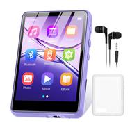 Lettore MP3 128GB Bluetooth 5.3 2.4” Full Touchscreen Lettore MP3 sportivo