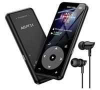 Lettore MP3 32 GB Bluetooth 5.3 Altoparlante 1.8" Metal Screen Wireless