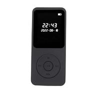 Lettore MP3 5.0, Lettore MP3 MP4 Digitale Portatile con Schermo da 1,77 Pollici Lettore Musicale di qualità HiFi, Supporta Ebook, Radio FM, Registrazione Vocale (Senza scheda di