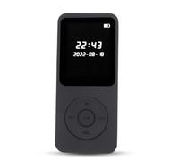 Lettore MP3 5.0, Lettore MP4 Digitale Portatile con Schermo 1,77", Qualità HiFi, Supporta Ebook, Radio FM e Registrazione Vocale