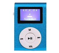 Lettore MP3 a clip con mini schermo LCD, lettore multimediale digitale portatile con audio HiFi e plug and play, buona qualità, buona qualità,