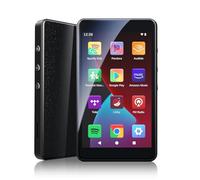 Lettore MP3 Android 14 con Spotify, Play Store, Amazon Music, Audible, Libby, lettore musicale MP4 con touch screen da 4" per bambini con controllo parentale, modalità Eye-Care (Space Nero)