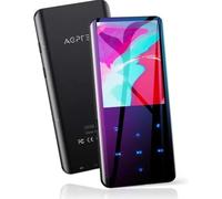 Lettore MP3 Bluetooth 32 GB AGPTEK, schermo 2.4, radio FM, altoparlante