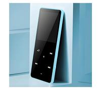 Lettore MP3, Bluetooth 5.0 Lettore MP4 con Schermo da 1,8 Pollici, 8 GB di Memoria 128 GB Supporto per Lettore Musicale Portatile Espandibile Registrazione di Giochi Libro (Blu)