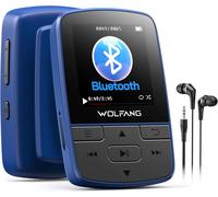Lettore MP3 Bluetooth 5.2 con Clip Sportiva, Radio FM, Auricolari Cablati