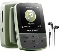 Lettore MP3 Bluetooth 5.2 con Clip Sportiva, Radio FM, Auricolari Cablati