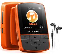 Lettore MP3 Bluetooth 5.2 con Clip Sportiva, Radio FM, Auricolari Cablati