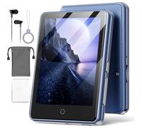 Lettore MP3 Bluetooth 5.3 con Schermo Touchscreen Completo da 2,8 Pollici, Altoparlante Integrato, 32GB (Supporta Fino a 128GB), Riproduttore Musicale HiFi Senza Perdita con Radio FM