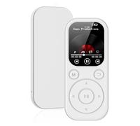 Lettore MP3 Bluetooth 5.4 con display da 2,01", controllo, riproduzione 12 ore, espandibile fino a 128 GB, supporta musica, audiolibri ed e-book, lettore audio digitale portatile (32GB)