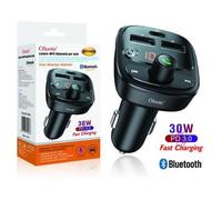 LETTORE MP3 BLUETOOTH PER AUTO 30 W DISPLAY LCD DC ACCENDISIGARI 12V 24V MY3408